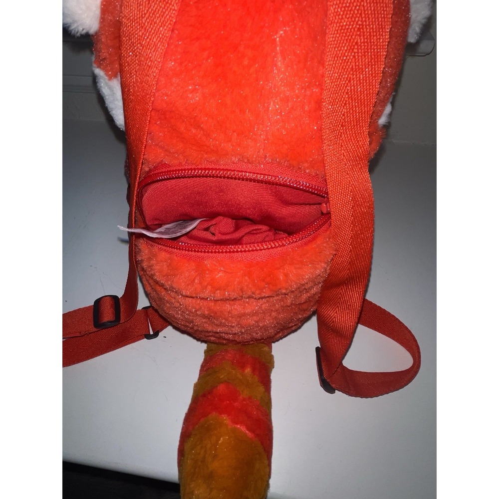 Disney Mei Turning Red Panda Plush Backpack Bag Pixar & Red Panda Robe Size 6/7 - Picture 12 of 12
